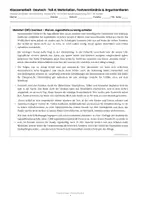 Vorschau - Arbeitsblätter - Klassenarbeit Deutsch RS BW Schlaf Klasse 9/10 Textverständnis und Argumentieren Abschlussprüfung 2027 - Seite 1