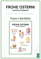 Vorschau - Poster - Poster/Merkblatt German/DaZ | Ostern/Easter - Deckblatt