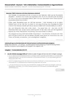 Vorschau - Arbeitsblätter - Klassenarbeit Deutsch RS BW Sitzenbleiben Klasse 9/10 Textverständnis und Argumentieren Abschlussprüfung 2027 - Seite 3