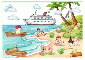 Vorschau - Arbeitsblätter - Story Walk German/DaZ | Ostern/Easter - Seite 1