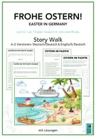 Vorschau - Arbeitsblätter - Story Walk German/DaZ | Ostern/Easter - Deckblatt