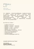 Vorschau - Arbeitsblätter - Französisch: Verben + Infinitiv | 2-fach - Seite 1