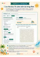 Vorschau - Arbeitsblätter - Suchsel Generator (HTML Tool): Unbegrenzt Wortgitter & Wortsuchrätsel erstellen – alle Fächer & Klassen | mit Lösung | Export als PDF & PNG I Buchstabengitter, Wortsalat & Word Search Tool I Für Deutsch, DaF/DaZ, Englisch, Spanisch, Französisch - Seite 3