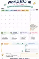 Vorschau - Poster - Schulanfang Kalender Terminplan 📅💛 - Deckblatt