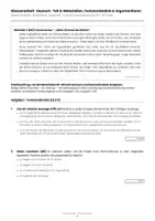 Vorschau - Arbeitsblätter - Klassenarbeit Deutsch RS BW Ferien und Nebenjobs Klasse 9/10 Textverständnis und Argumentieren Abschlussprüfung 2027 - Seite 3