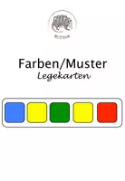 Vorschau - Arbeitsblätter - Muster legen/Farbsteifen: Vorlagen für Bausteine (inkl. Legeplättchen) - Deckblatt