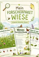 Vorschau - Arbeitsblätter - Forscherpaket Wiese - Natur entdecken | Kita - Deckblatt