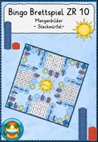 Vorschau - Spiele - Zahlenraum 10 Spiel Mengenerfassung - Deckblatt