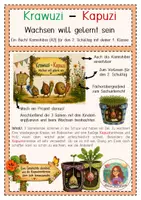 Vorschau - Präsentationen/Tafelbilder - Krawuzi - Kapuzi: Wachsen will gelernt sein - Deckblatt