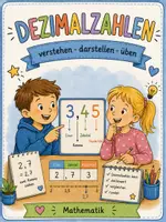 Vorschau - Arbeitsblätter - Dezimalzahlen Merk- und Übungsblätter - Deckblatt
