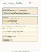 Vorschau - Arbeitsblätter - Lineare Funktionen – Prüfungstraining Mathematik (Klasse 9) - Seite 3