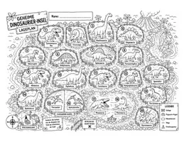 Vorschau - Stationenlernen - Rechenkartei Klasse 4 – Dinosaurier | schriftlich rechnen, Zahlenraum, Sachaufgaben - Seite 2