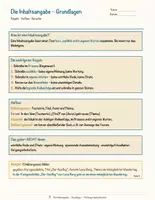 Vorschau - Arbeitsblätter - Die Inhaltsangabe – Prüfungstraining Deutsch (Klasse 8) - Seite 3