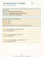 Vorschau - Arbeitsblätter - Das Ohmsche Gesetz – Prüfungstraining Physik (Klasse 9) - Seite 3