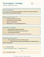 Vorschau - Arbeitsblätter - Das Grundgesetz und die Grundrechte – Prüfungstraining Sozialkunde (Klasse 9) - Seite 3