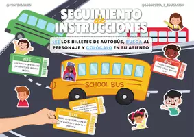 Vista previa - Juegos / Gamificación - SEGUIMIENTO DE INSTRUCCIONES - página 1