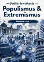 Vorschau - Arbeitsblätter - Populismus & Extremismus - politische Radikalisierung - Deckblatt