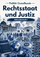 Vorschau - Arbeitsblätter - Rechtsstaat und Justiz – Gerichte & Strafverfahren - Deckblatt