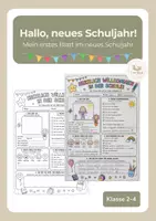 Vorschau - Arbeitsblätter - Hallo, neues Schuljahr! - Deckblatt