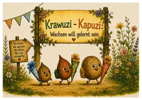 Vorschau - Präsentationen/Tafelbilder - Krawuzi - Kapuzi: Wachsen will gelernt sein - Seite 1