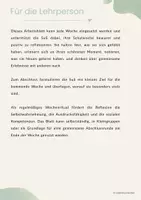 Vorschau - Anderer Materialtyp - Mein Wochenrückblick - Seite 1