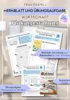 Vorschau - Arbeitsblätter - WIK Merkblatt und Übungsaufgabe - Plakatgestaltung - Deckblatt