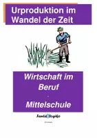 Vorschau - Unterrichtsreihen - Urproduktion im Wandel der Zeit - Deckblatt