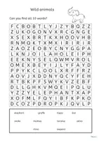 Vorschau - Arbeitsblätter - Bundle: Suchsel Englisch - Seite 2