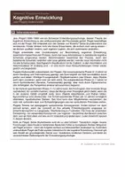 Vorschau - Arbeitsblätter - Piagets Theorie der kognitiven Entwicklung - Seite 1