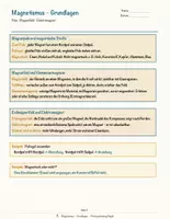 Vorschau - Arbeitsblätter - Magnetismus – Prüfungstraining Physik (Klasse 8) - Seite 3