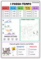 anteprima - Esercizi - PASSATEMPO CLASSE QUINTA: attività e giochi didattici - Pagina 2