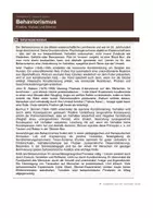 Vorschau - Arbeitsblätter - Behaviorismus – Pawlow, Skinner & Konditionierung - Seite 1