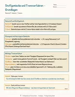Vorschau - Arbeitsblätter - Stoffgemische und Trennverfahren – Prüfungstraining Chemie (Klasse 8) - Seite 3