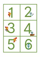 Voorbeeld - Thema Zoem (kapstoknummers, etiketten, naam-/leeskaartjes) - Pagina 1