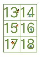 Voorbeeld - Thema Zoem (kapstoknummers, etiketten, naam-/leeskaartjes) - Pagina 3