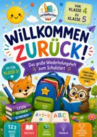 Vorschau - Arbeitsblätter - Willkommen zurück, Abschied von der Grundschule, Mathe, Deutsch - Deckblatt