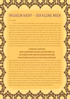 anteprima - Esercizi - Der kleine Muck – Wilhelm Hauff – Unità didattica di tedesco sulle FIABE B1 B2 - Pagina 1