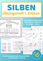 Vorschau - Spiele - Silben Übungsheft 1. Klasse phonologische Bewusstheit - Deckblatt