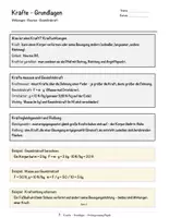 Vorschau - Arbeitsblätter - Kräfte – Prüfungstraining Physik (Klasse 8) - Seite 3