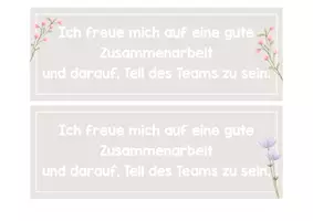 Vorschau - Präsentationen/Tafelbilder - Einstand Kollegium Schilder & Wimpel - Seite 3