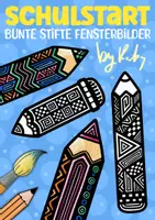 Vorschau - Arbeitsblätter - Muster Stifte Ausmalen - Zendoodle Fensterbilder zum Schulstart - Deckblatt
