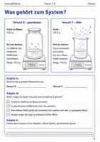 Vorschau - Arbeitsblätter - Basisscreening Chemie Massenerhaltung Klasse 7–8 - Seite 3