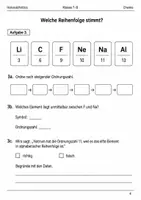Vorschau - Arbeitsblätter - Basisscreening Periodensystem Chemie Klasse 7–8 - Seite 3