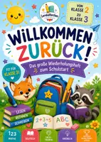 Vorschau - Arbeitsblätter - Willkommen zurück, Fit für Klasse 3, Mathe, Deutsch - Deckblatt