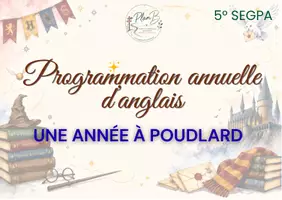 Aperçu - Préparation de séquence / Séquence complète - Programmation ANGLAIS 5° - Page de couverture