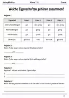 Vorschau - Arbeitsblätter - Basisscreening Chemie Metalle und Nichtmetalle Klasse 7–8 - Seite 2