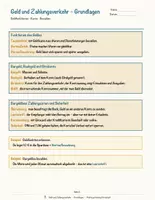 Vorschau - Arbeitsblätter - Geld und Zahlungsverkehr – Prüfungstraining Wirtschaft (Klasse 9) - Seite 3