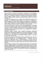 Vorschau - Arbeitsblätter - Inklusion & Integration in der Pädagogik - Seite 1