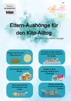 Vorschau - Fördermaterial/Inklusion - Eltern-Aushänge für den Kita-Alltag - Deckblatt