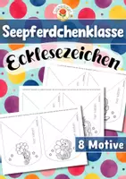 Vorschau - Mal- und Bastelvorlagen - Materialpaket: Seepferdchenklasse | Gesamtpaket - Seite 1